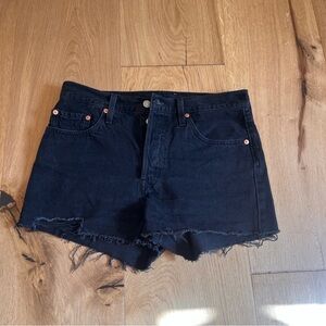 Levi’s wedgie Black Shorts- size 28